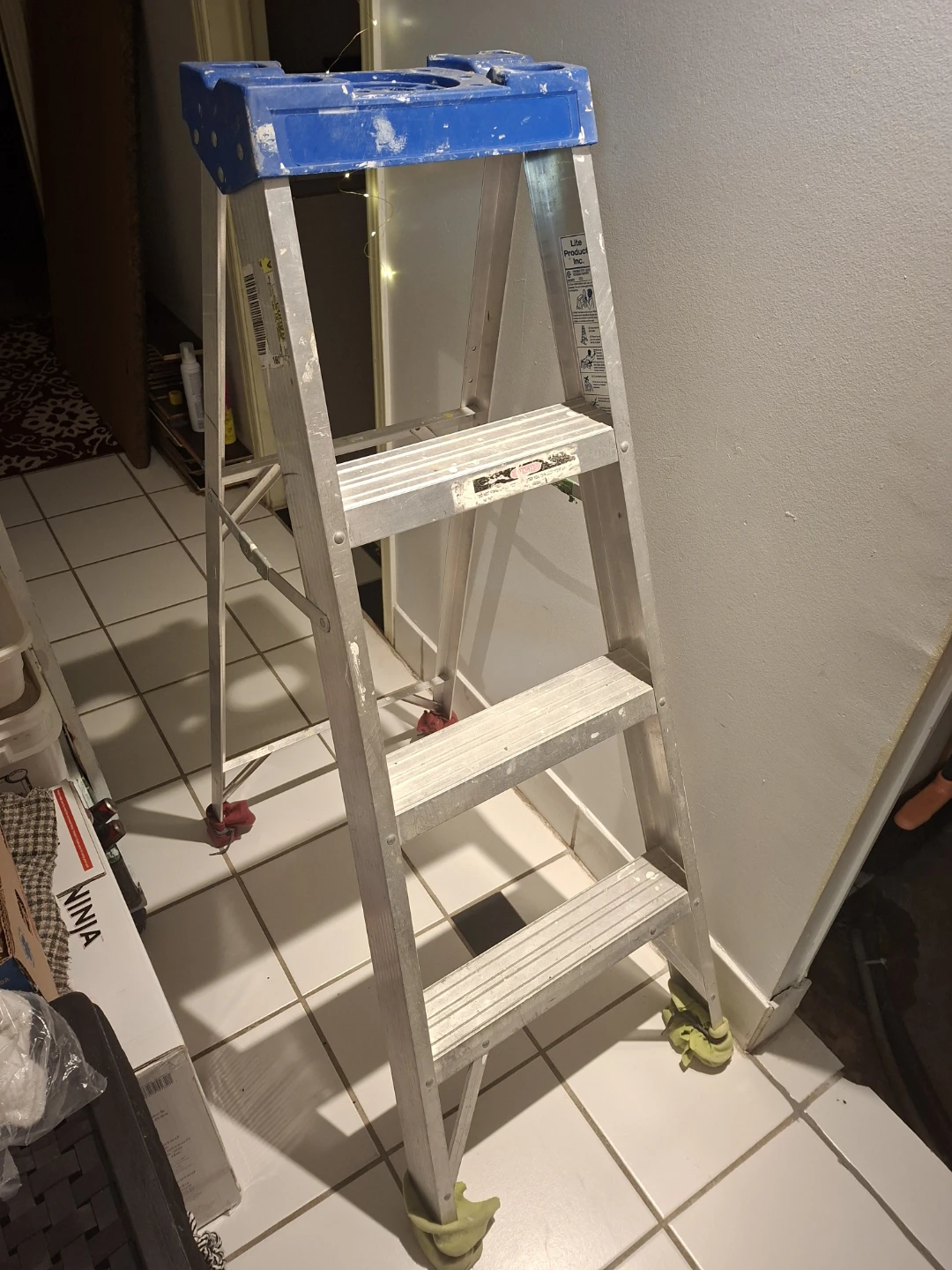 Lite Products Aluminum 3-Step Ladder
