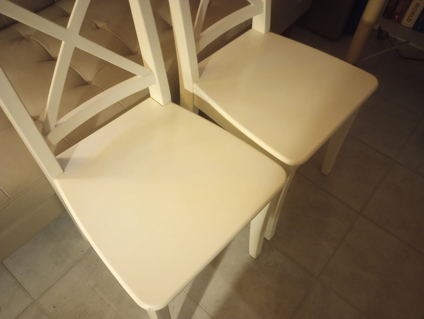Pair of Ikea Ingolf Dining Chairs - photo 3