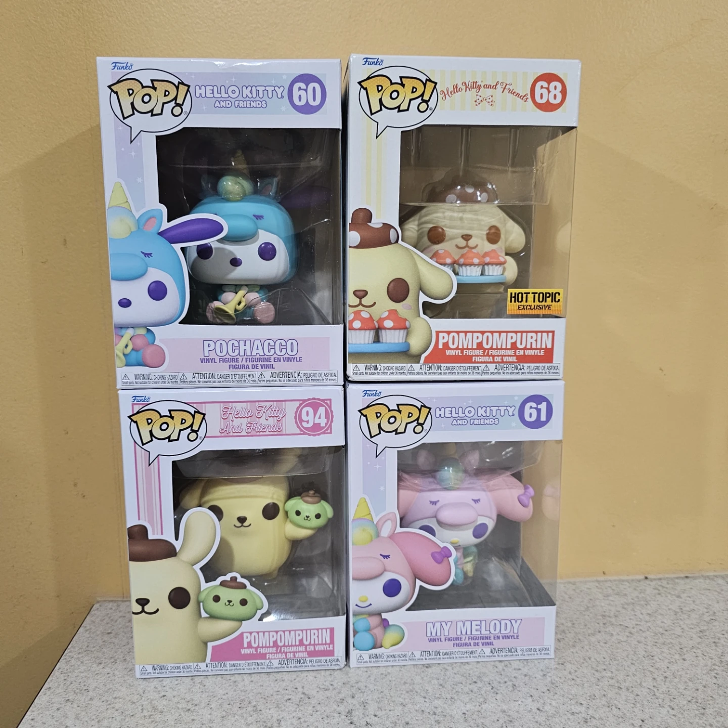 Funko Pop Hello Kitty and Friends Figures Set