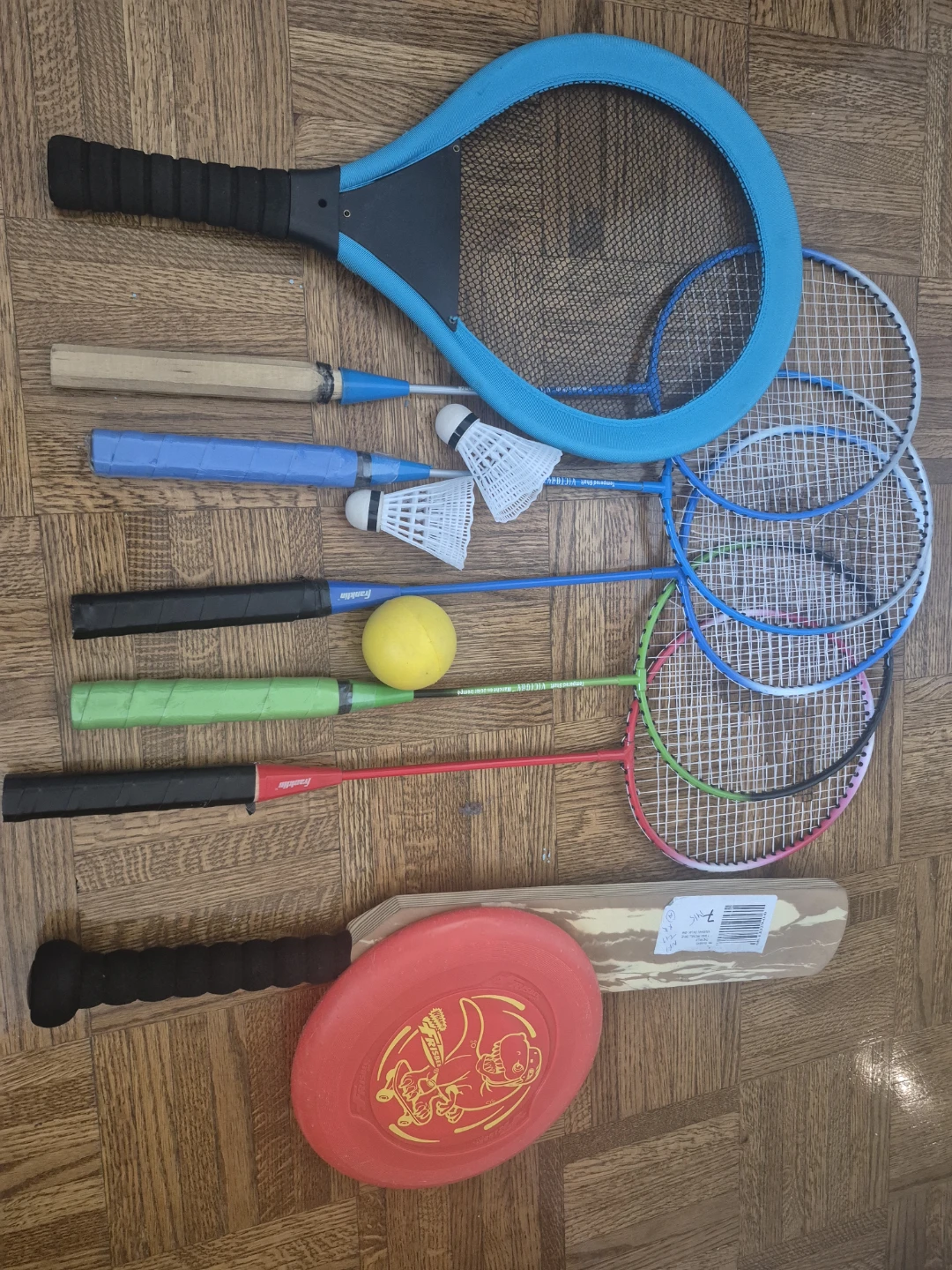 Mixed Sports Equipment Set