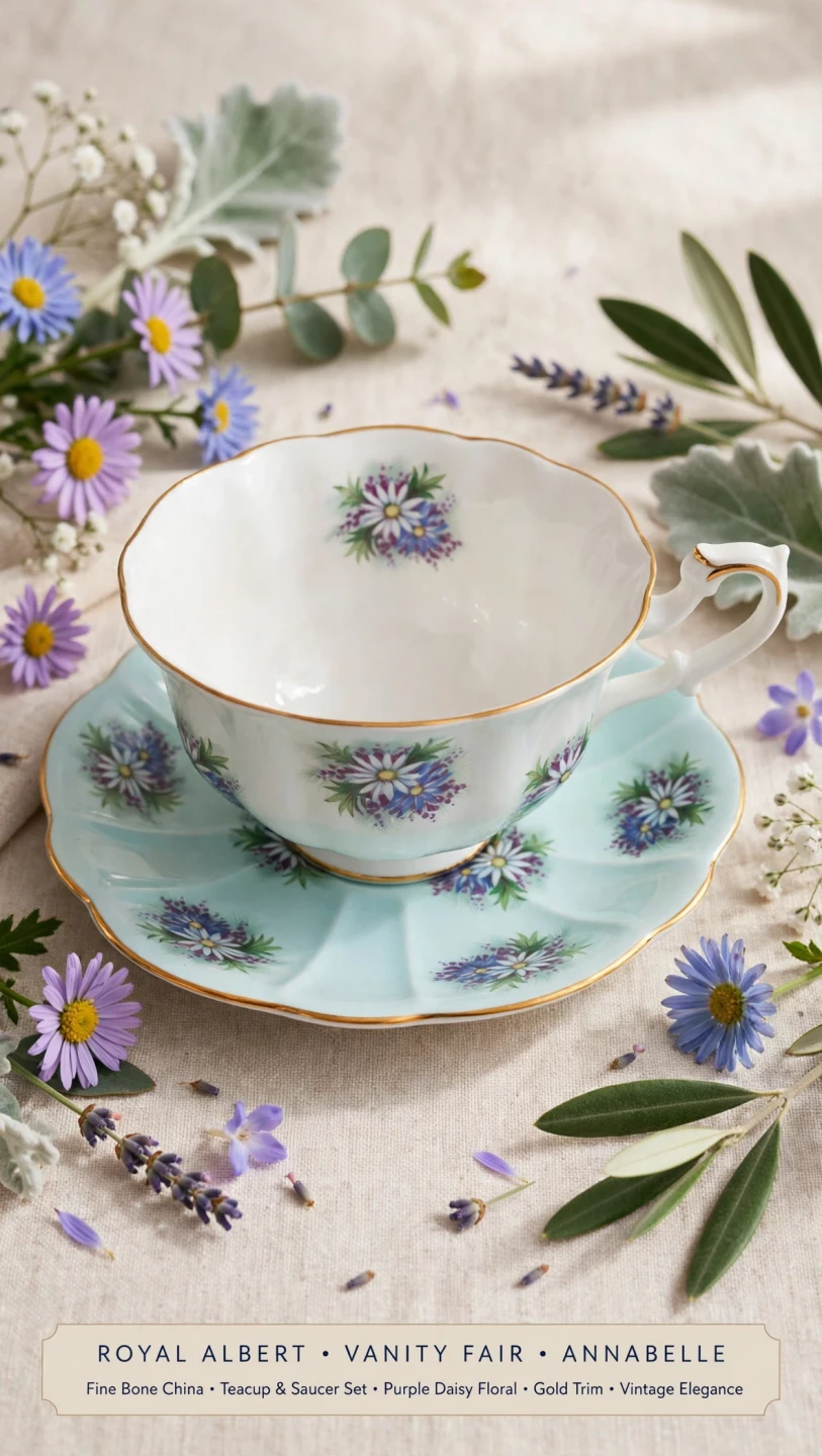 Royal Albert Annabelle Teacup & Saucer Set