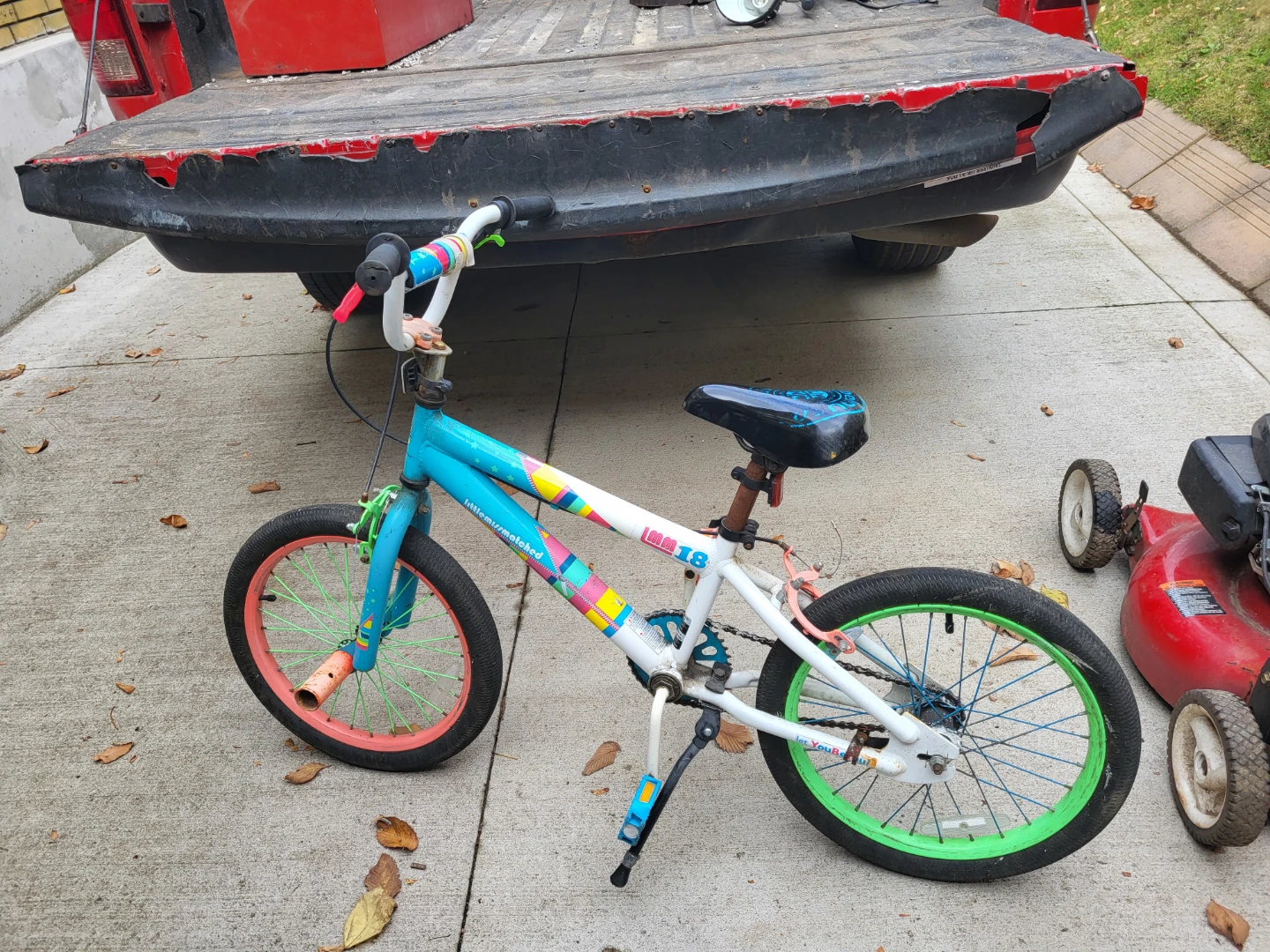 LittleMissMatched 18 inch Childrens Bicycle