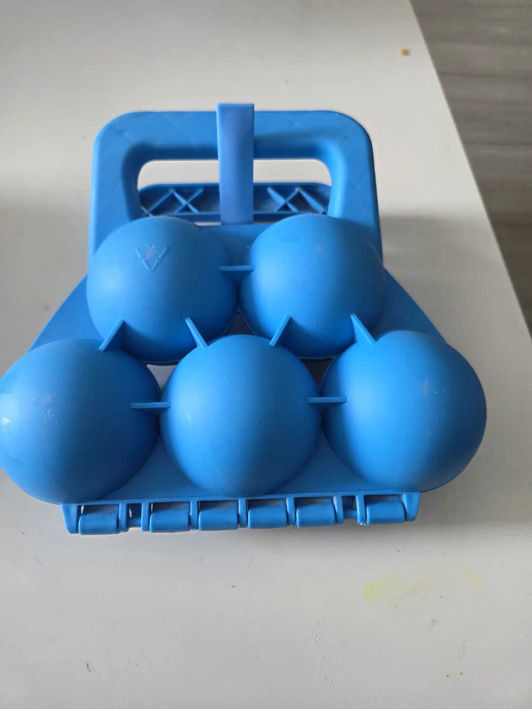 Blue Plastic Snowball Maker