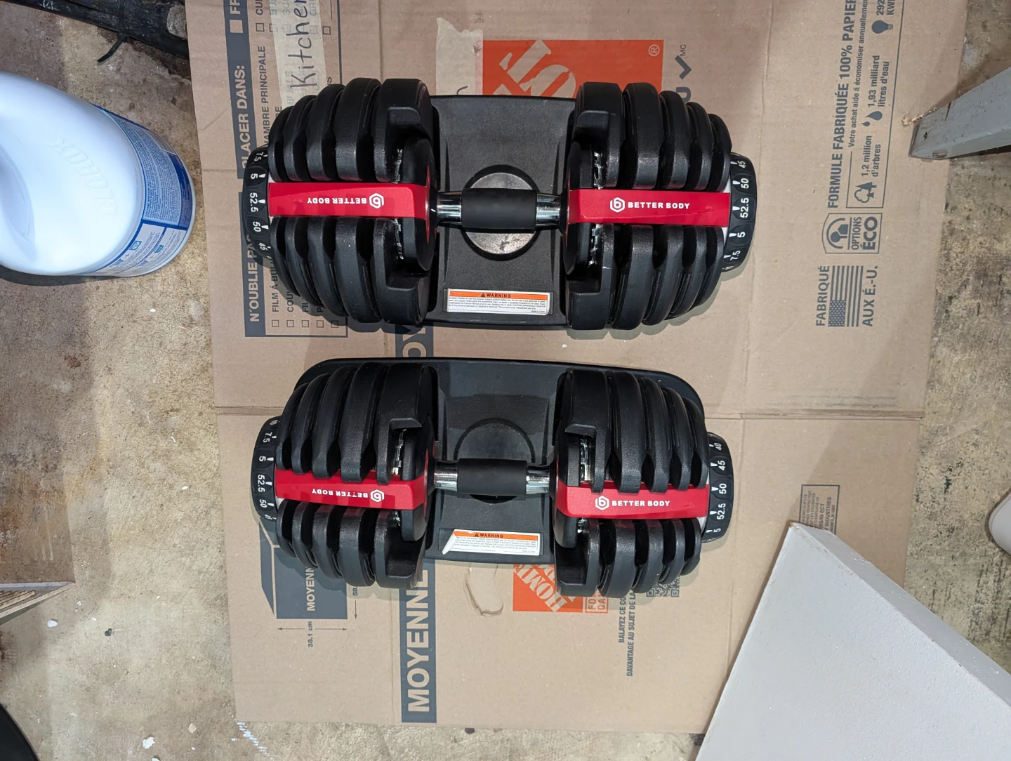 Adjustable Dumbbells Pair (Better Body) - photo 2