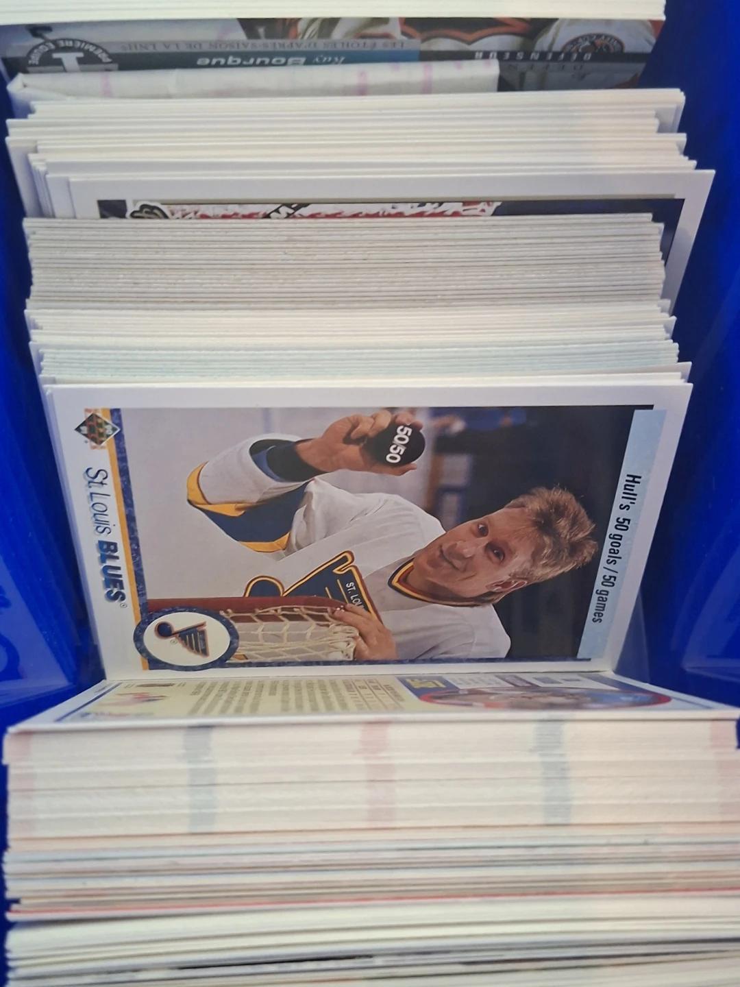 Assorted Vintage Hockey and Sports Trading Cards - photo 4
