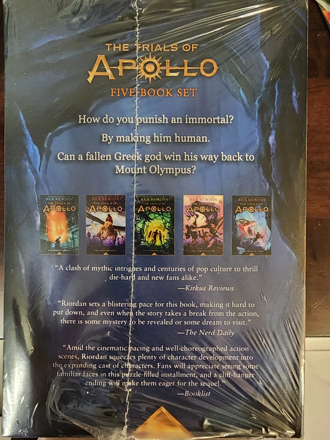 The Trials of Apollo Five-Book Set by Rick Riordan - photo 2