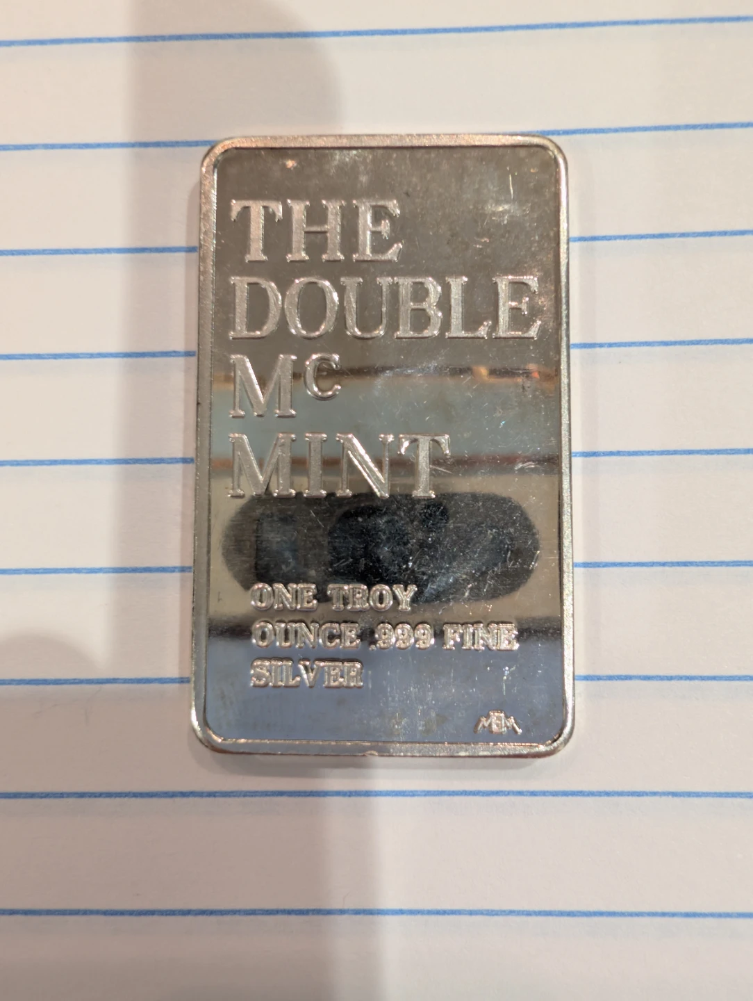 1973 Halloween Silver Bar 1 Troy Ounce - photo 2