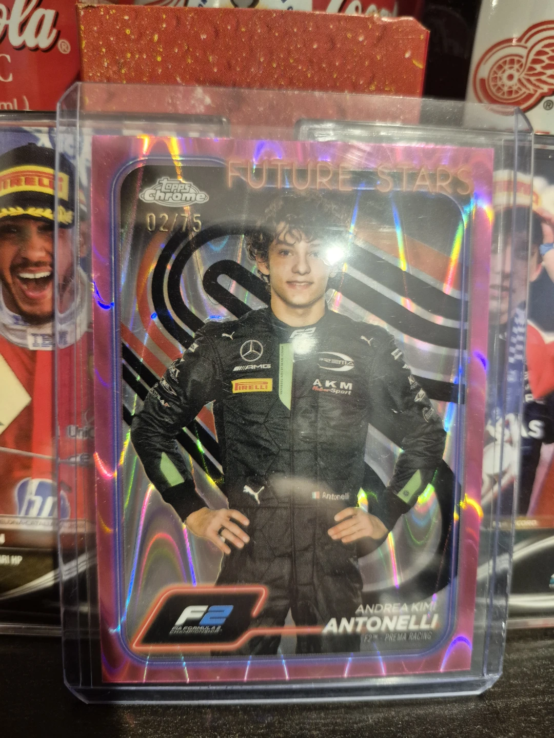 Topps Chrome F2 Andrea Kimi Antonelli Future Stars 02/75