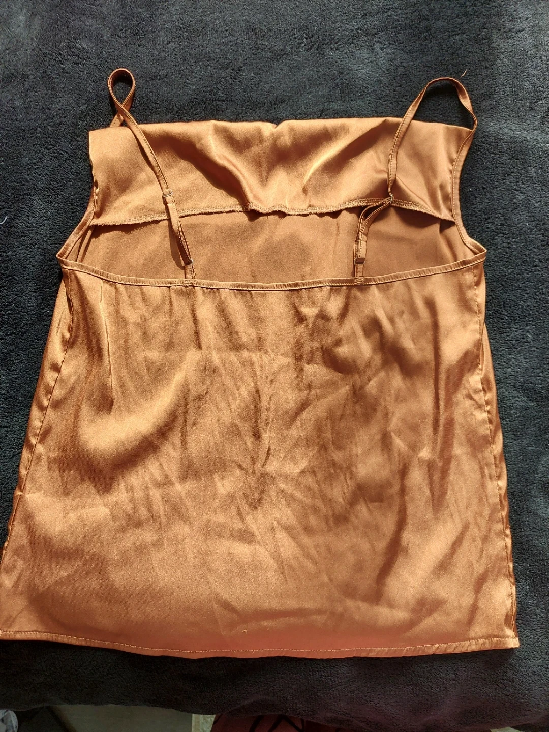 Satin Cowl Neck Camisole Top - photo 2