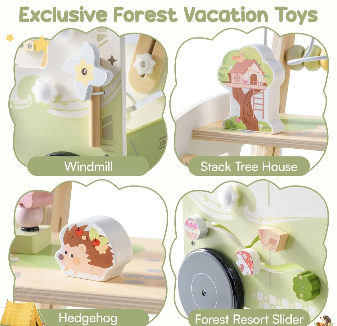 Robud Wooden Holiday Stroller Activity Centre - photo 4