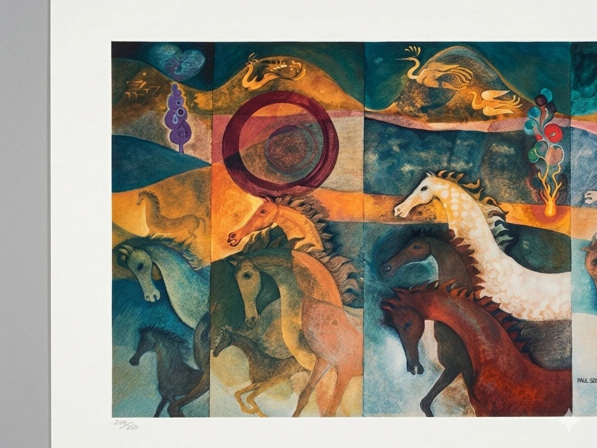 Paul Szentkuthy Signed Limited Edition Lithograph (1991) - photo 4