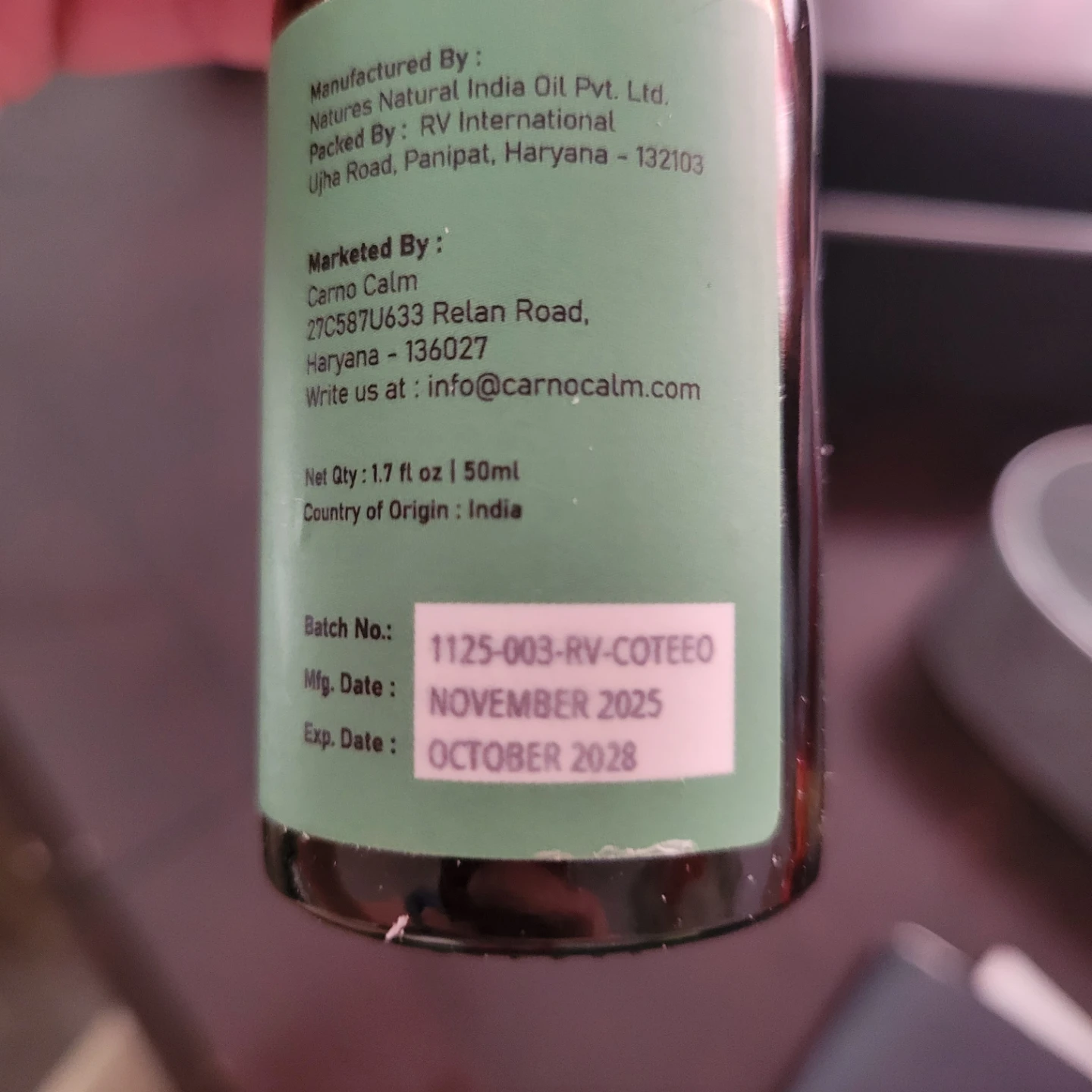 Carno Calm Tea Tree Essential Oil 50ml - photo 3