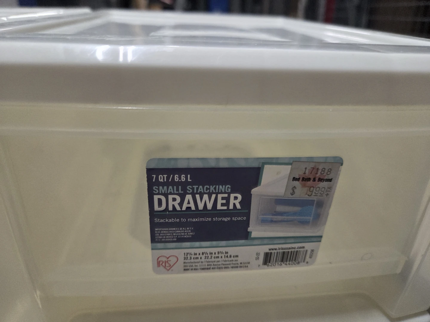 2 IRIS Small Stacking Drawers - photo 4