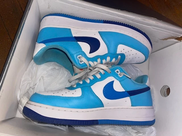 Nike Air Force 1 Low Blue and White