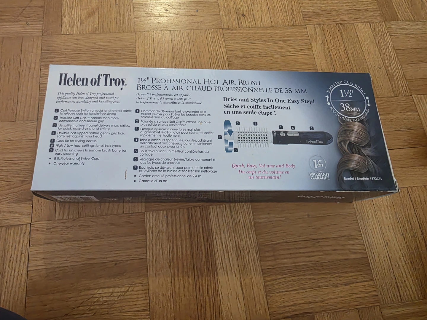 Helen of Troy 1 1/2" Professional Hot Air Brush - photo 3