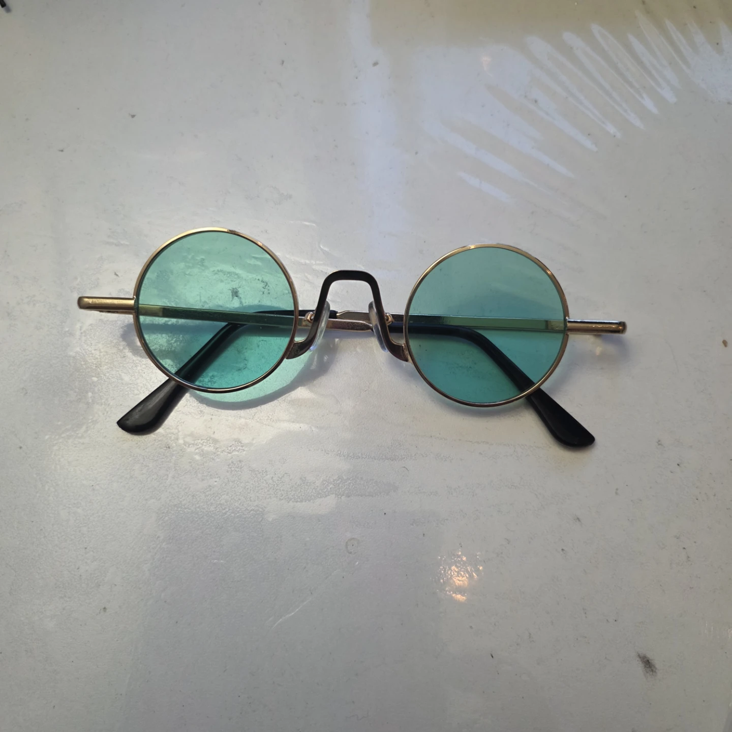 Retro Round Sunglasses – Vintage Hippnon Style (Brand New) - photo 4