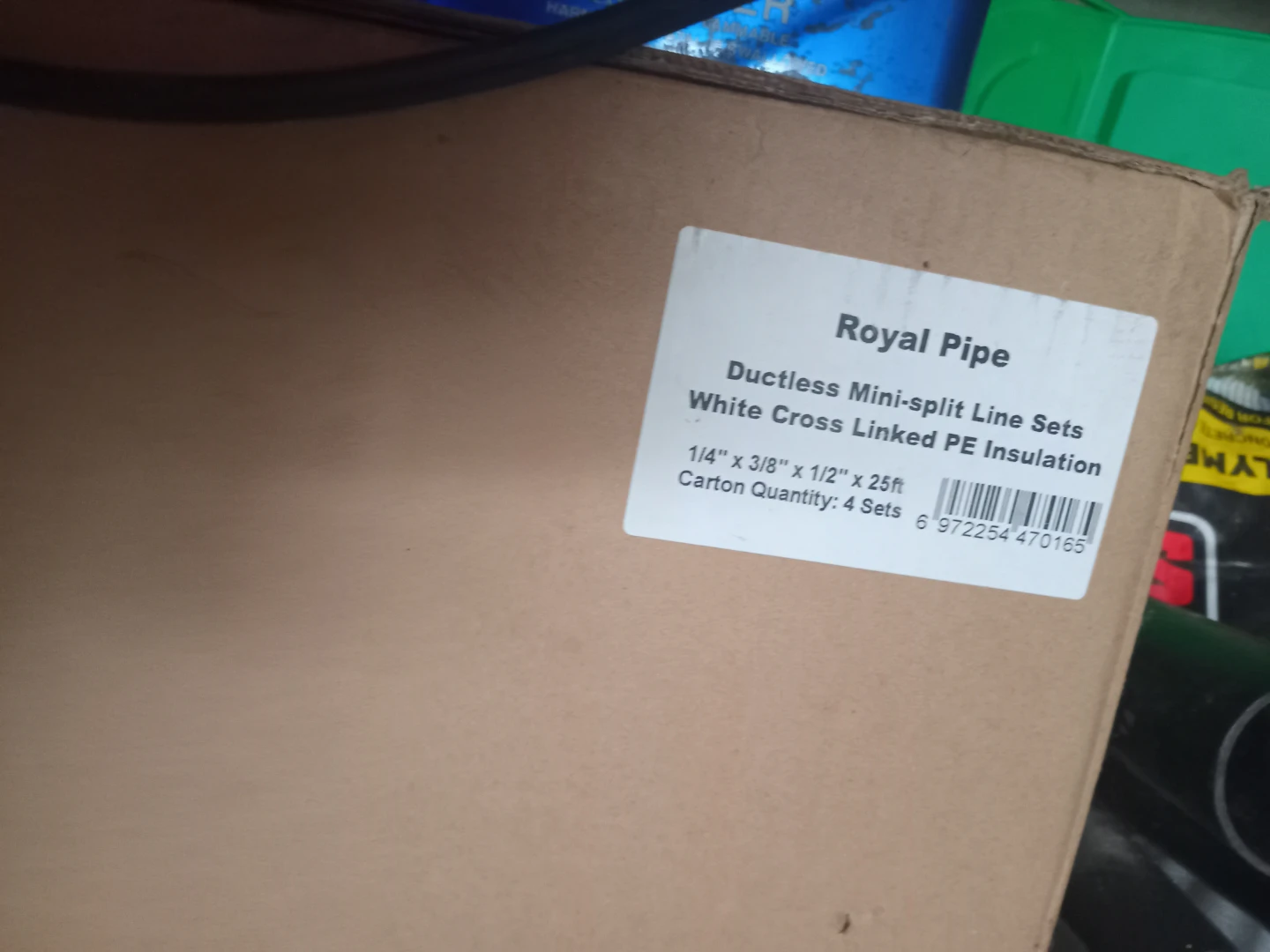 Royal Pipe Ductless Mini-split Line Sets