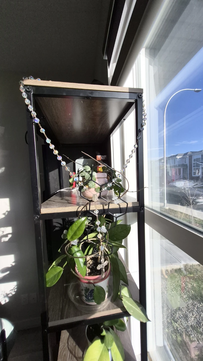 Crystal bead rosary