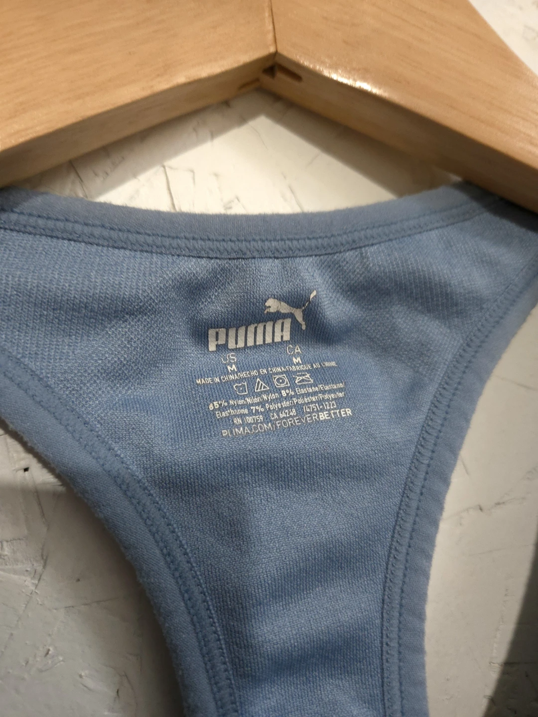 Puma Blue Sports Bra - photo 2