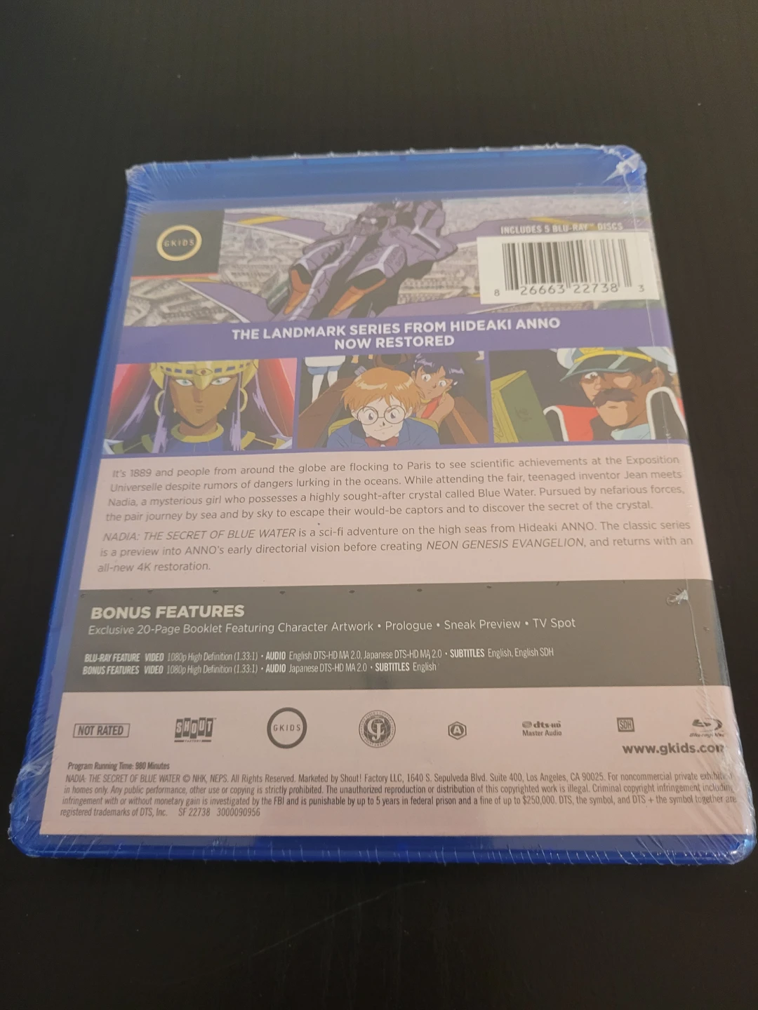 Nadia: The Secret of Blue Water The Complete Series Blu-ray - photo 4