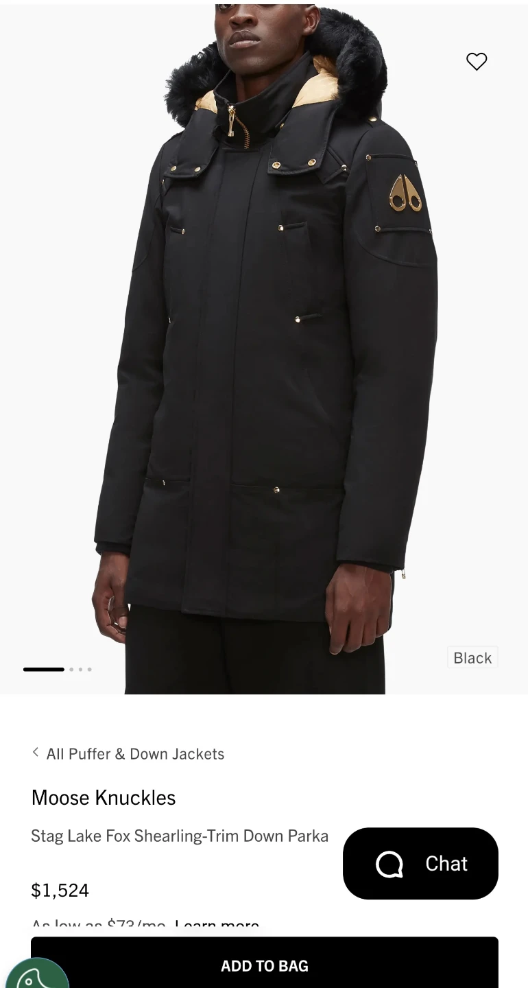 Moose Knuckles Stag Lake Down Parka Gold Series - photo 2
