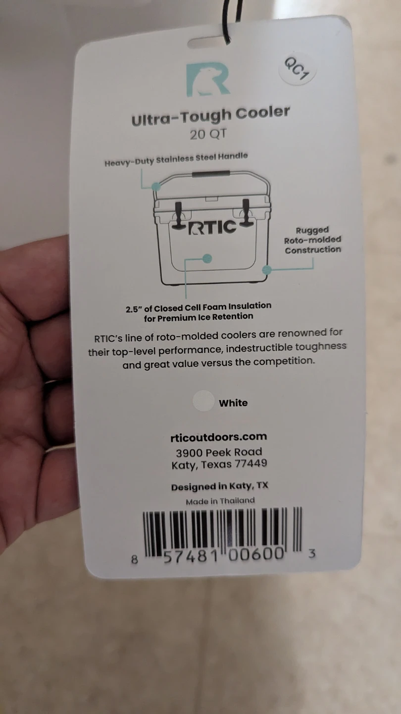 RTIC COOLER - photo 3