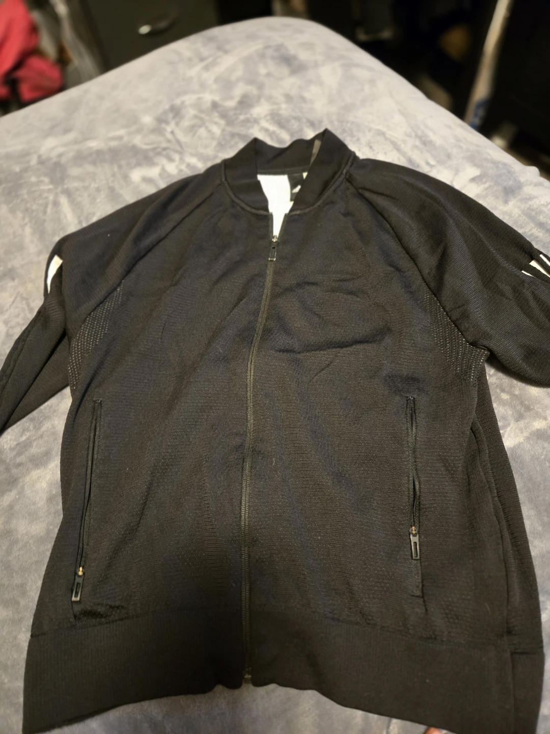 Adidas Black Full-Zip Jacket