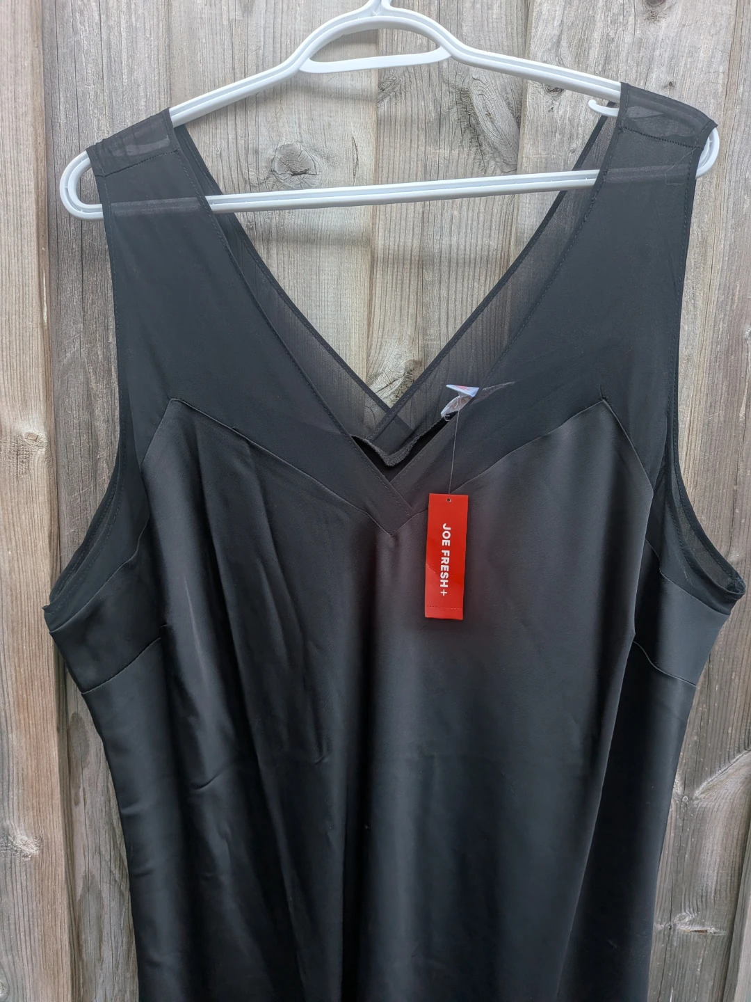 Joe Fresh satiny dress sz 1X  New w Tags