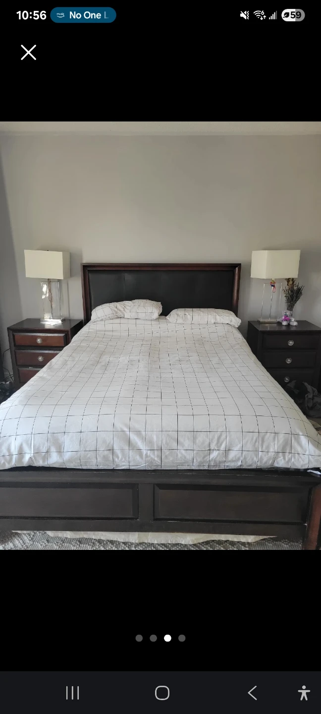 Queen Bedroom Set – 10-Drawer Dresser + Nightstands - photo 3