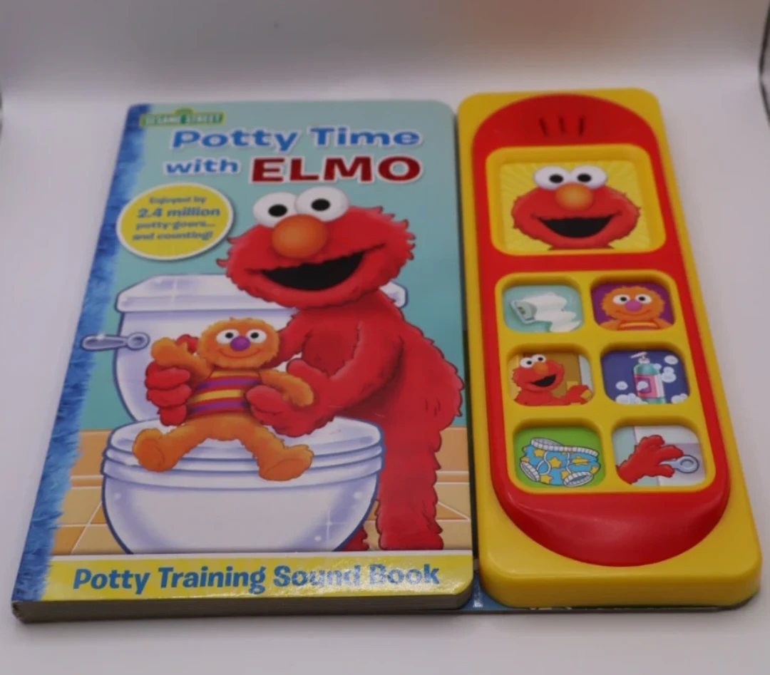 Sesame Street Potty Time with Elmo Sound Book