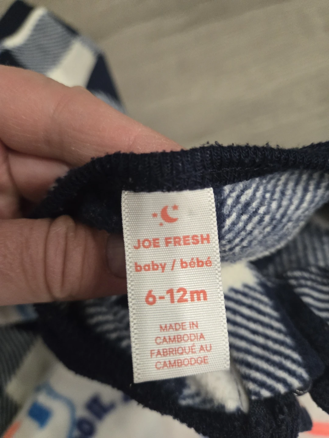 Baby Sleeper Pajamas 3-Pack 6-12 Months Nike and Joe fresh - photo 2