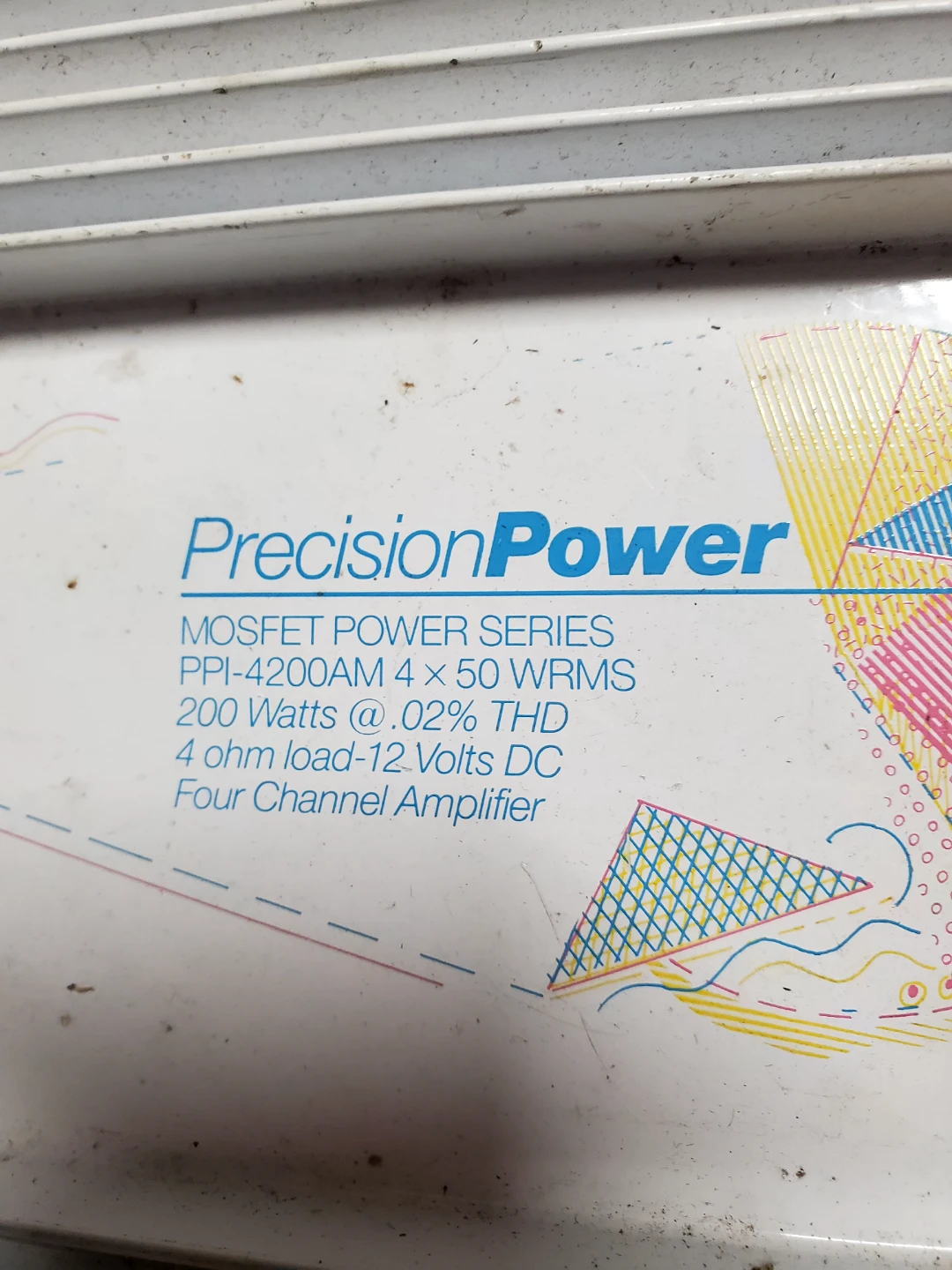Precision Power PPI-4200AM Four Channel Amplifier - photo 2