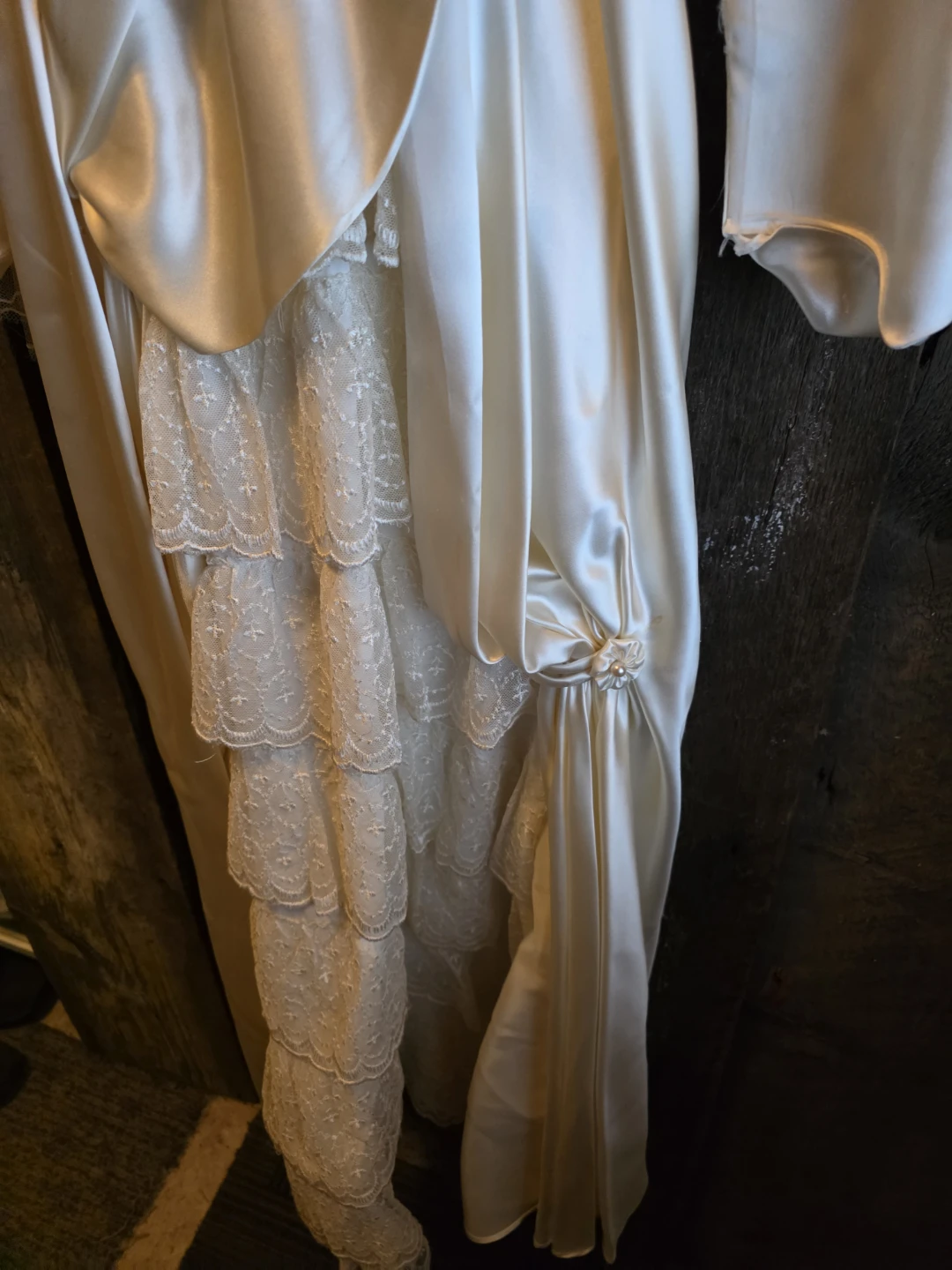 Vintage Wedding Dress with Veil 1949 - photo 2