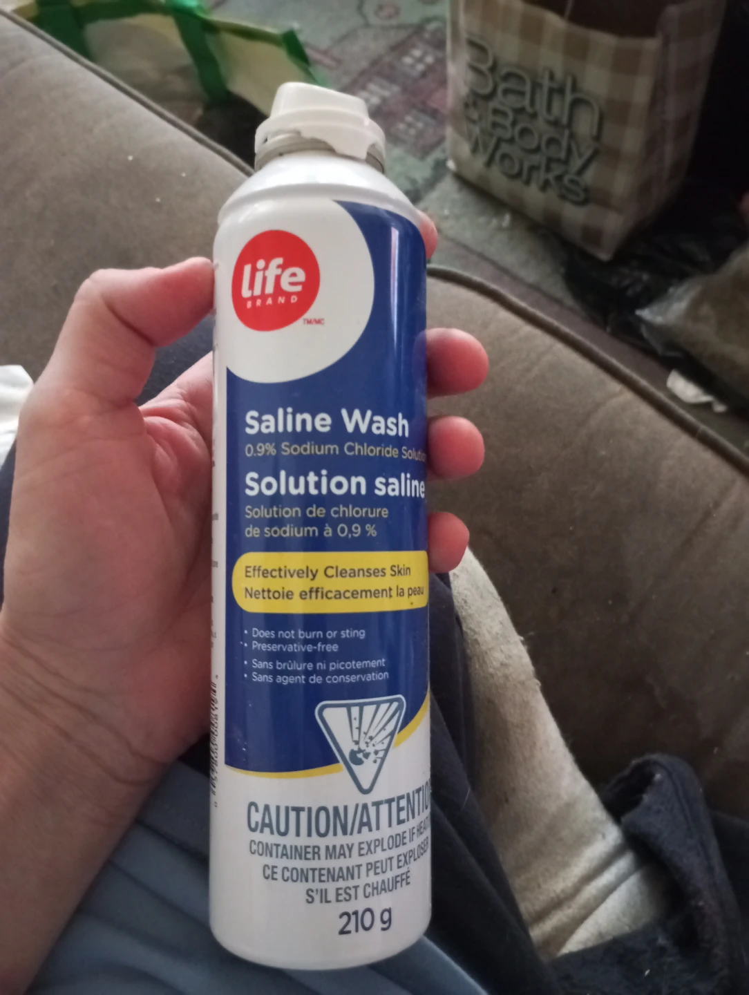 Life Brand Saline Wash 210g