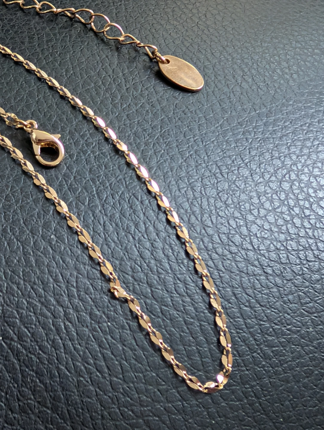 Zara gold-tone link chain necklace - photo 4