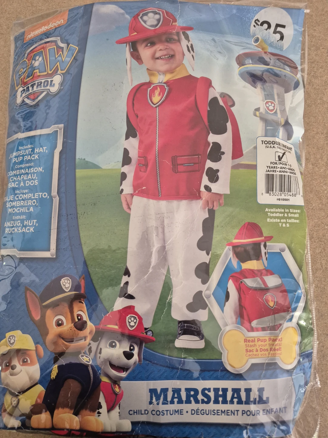 Paw Patrol Marshall Child Costume