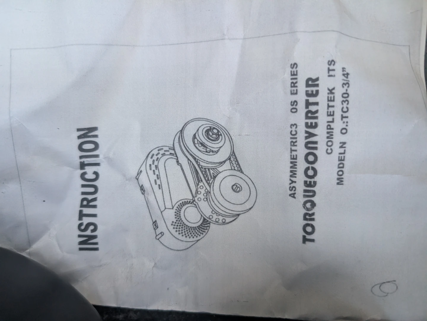 Torque Converter TC30-3/4. NEW - photo 2