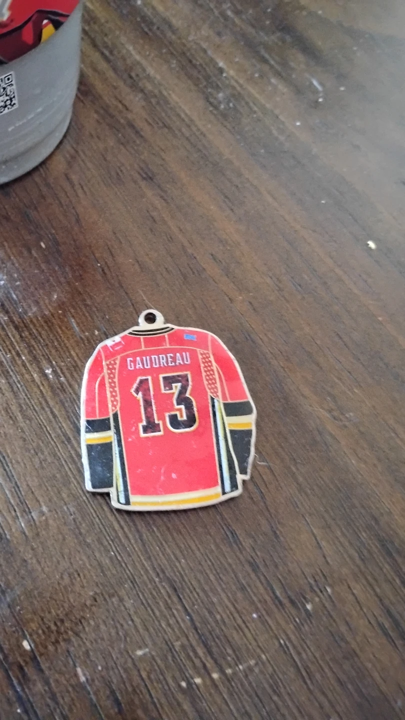 Calgary Flames Kiprusoff Aluminum Cup and Gaudreau Ornament - photo 4