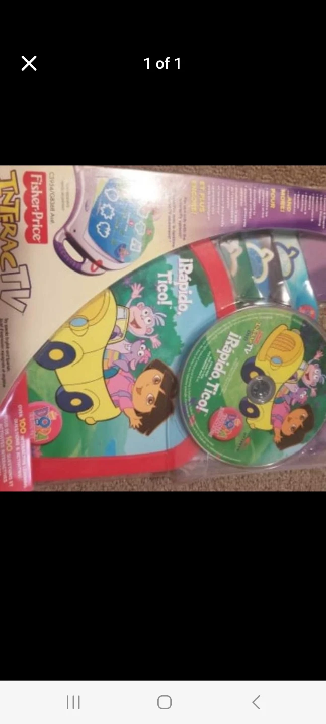 Fisher-Price Dora the Explorer InteracTV iRapido, Tico!
