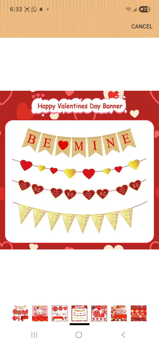 Valentine's Day Party Supplies Set - photo 3