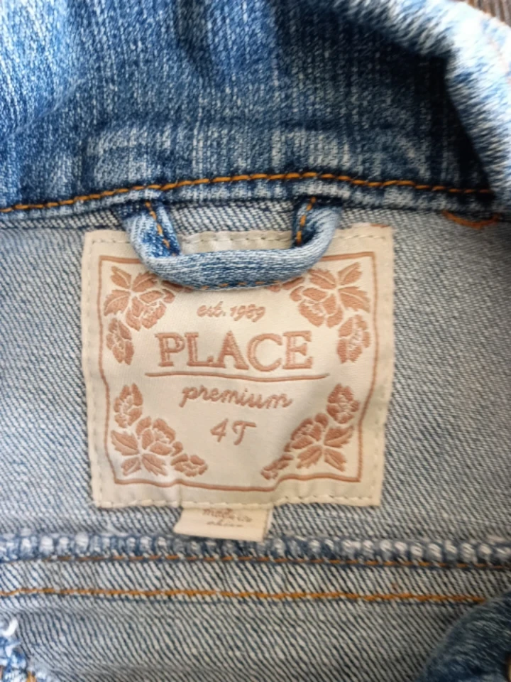 The Children's Place Denim Jacket Size 4T - photo 2