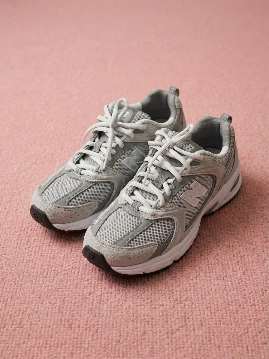 New Balance 530 Raincloud/Shadow Grey colorway Style MR530CK