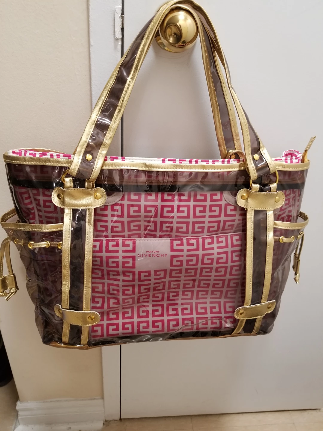 Parfums Givenchy Clear and Pink Tote Bag - photo 2