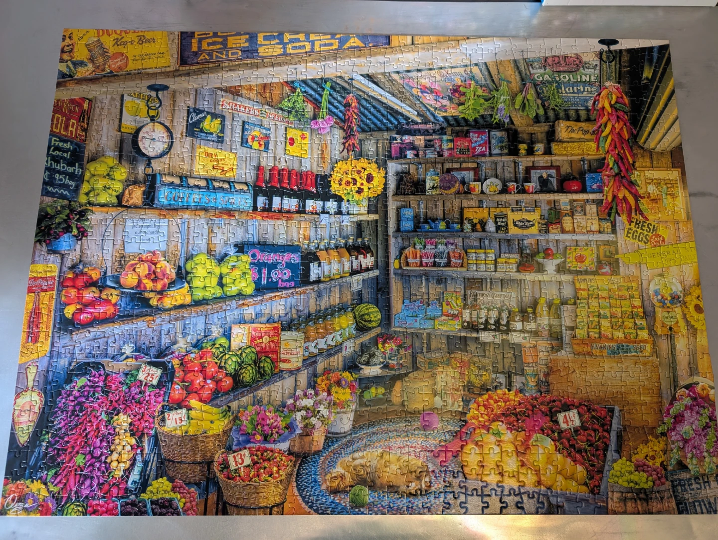 Farm Fresh 1000 Piece Jigsaw Puzzle 🧩 - photo 3