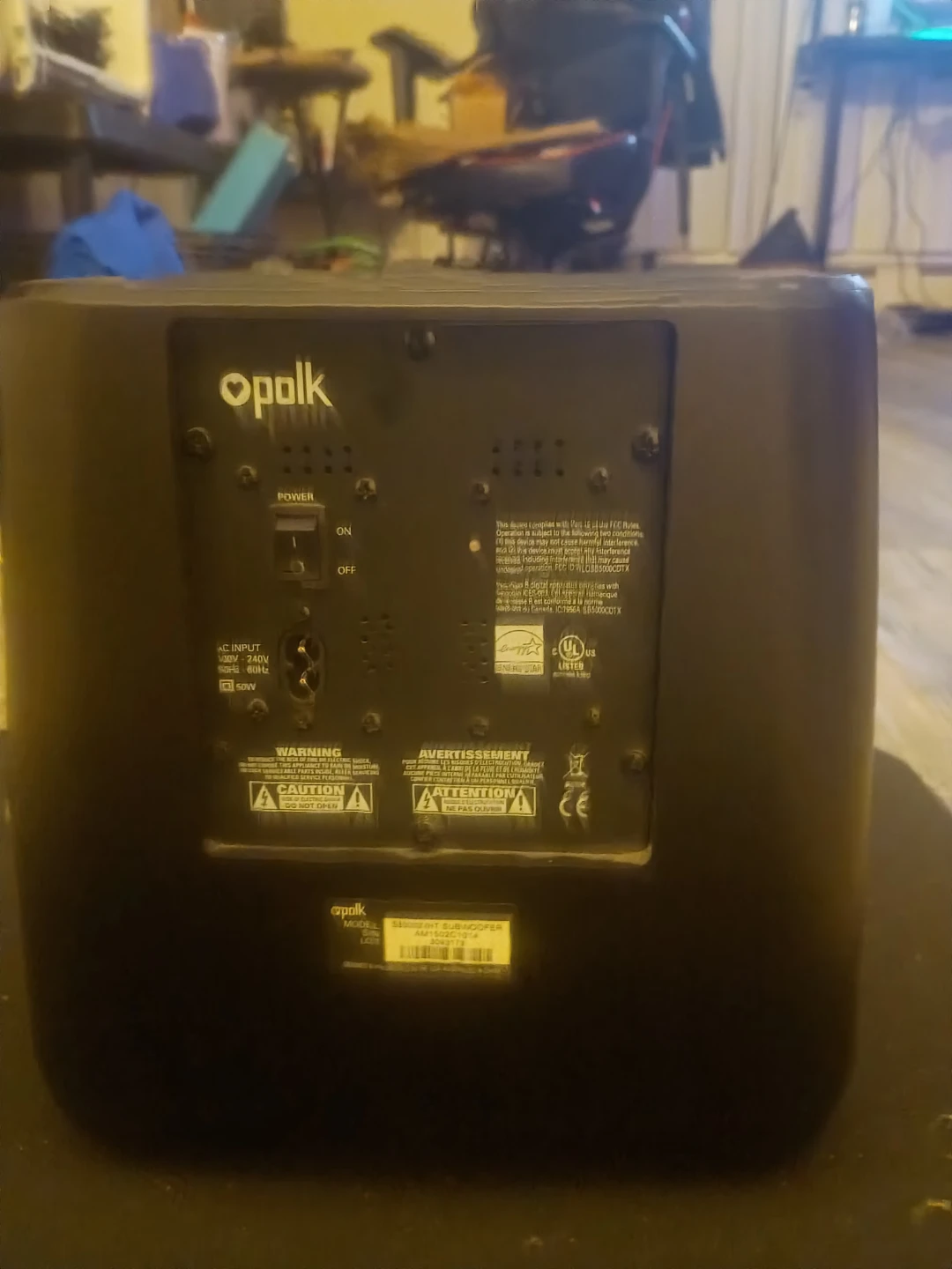 Polk Audio SB5000 Wireless Subwoofer - photo 2