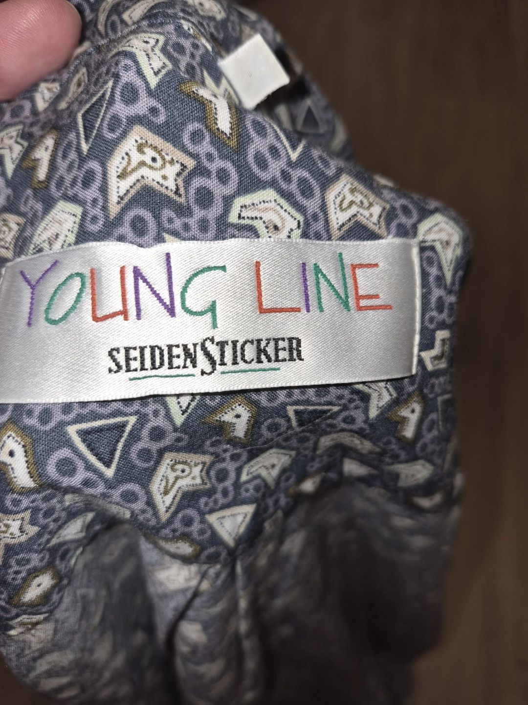 Size 43/44 Seidensticker Young Line Geometric Pattern Shirt - photo 2