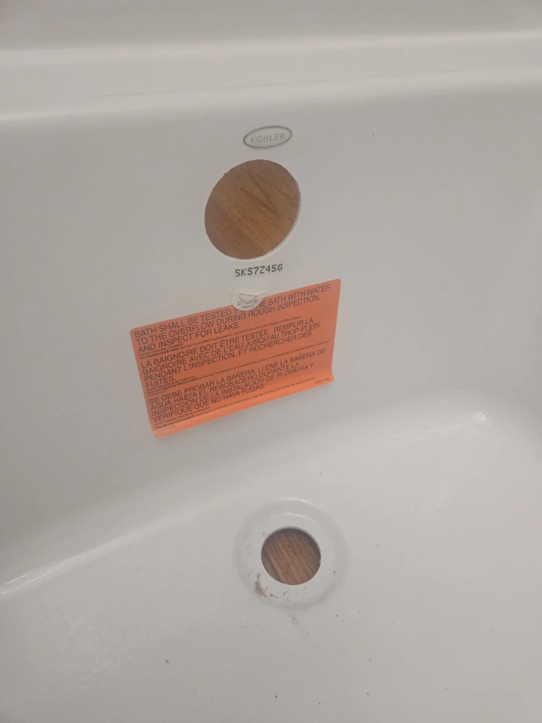 Kohler White Bathtub - photo 2