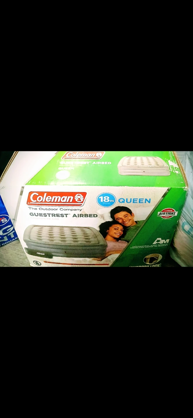 Coleman GuestRest Queen Airbed, NWOB - photo 2