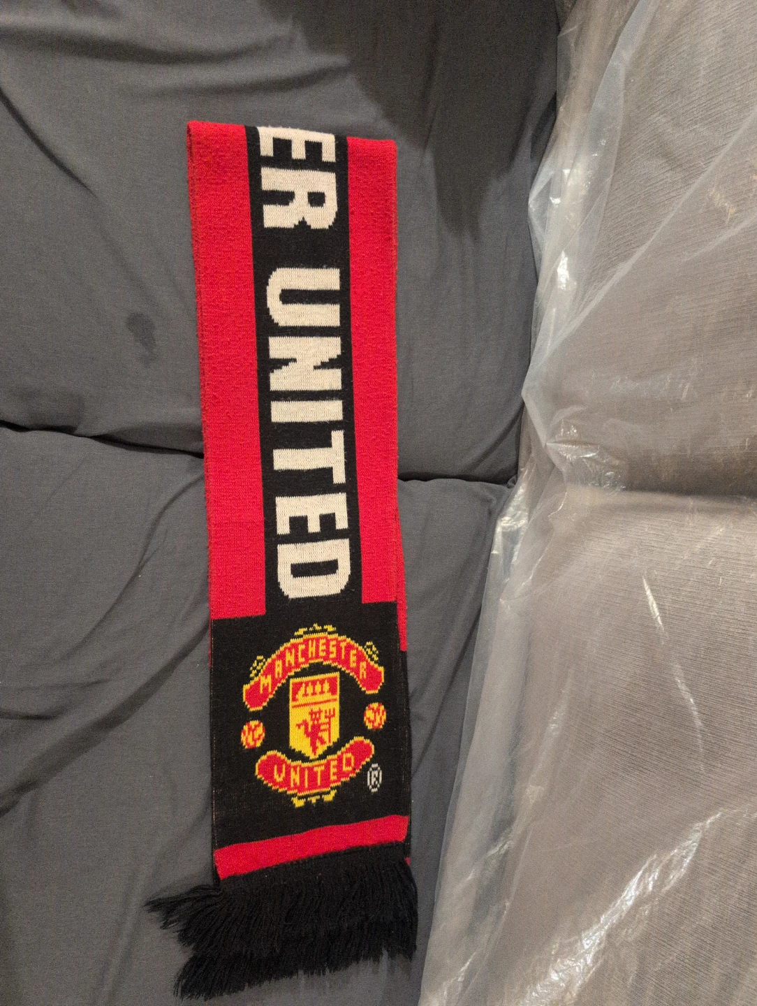 Manchester United Football Scarf - photo 2