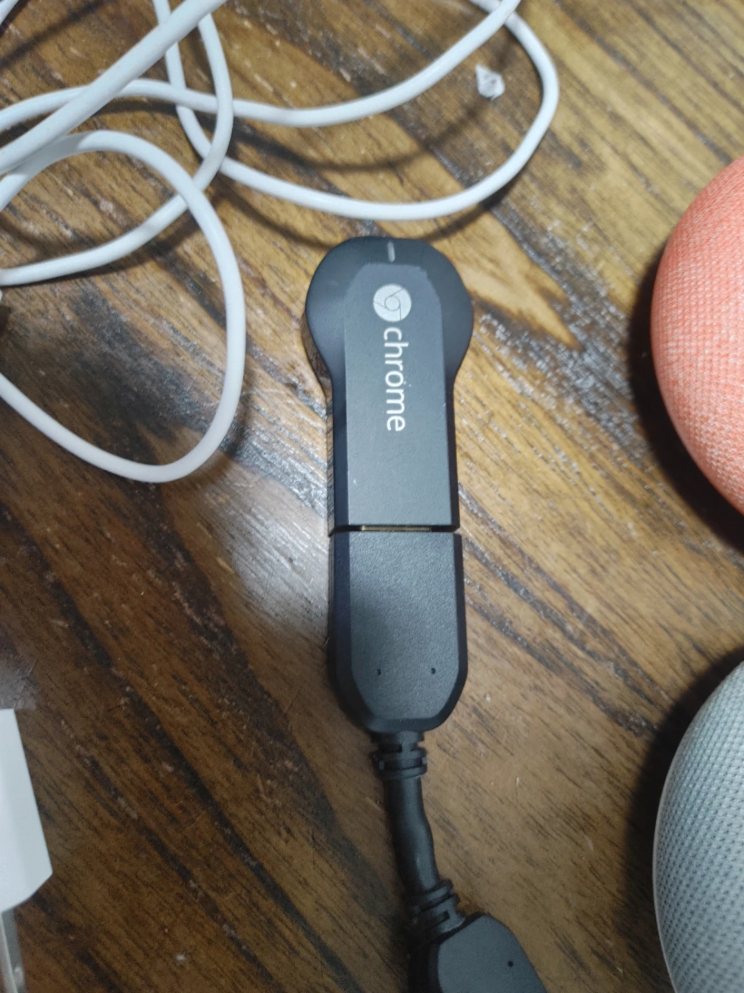 Google Chromecast and Two Nest Mini Speakers - photo 2